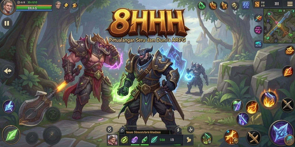 Gameplay seru dan petualangan tanpa batas di 8HHH.