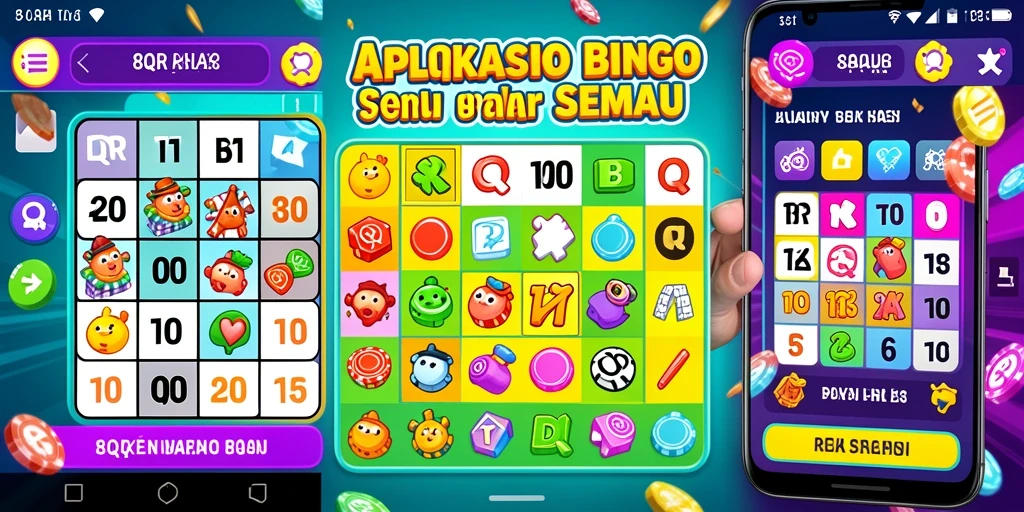 Gameplay seru aplikasi Bingo 8QR saat angka dipanggil.
