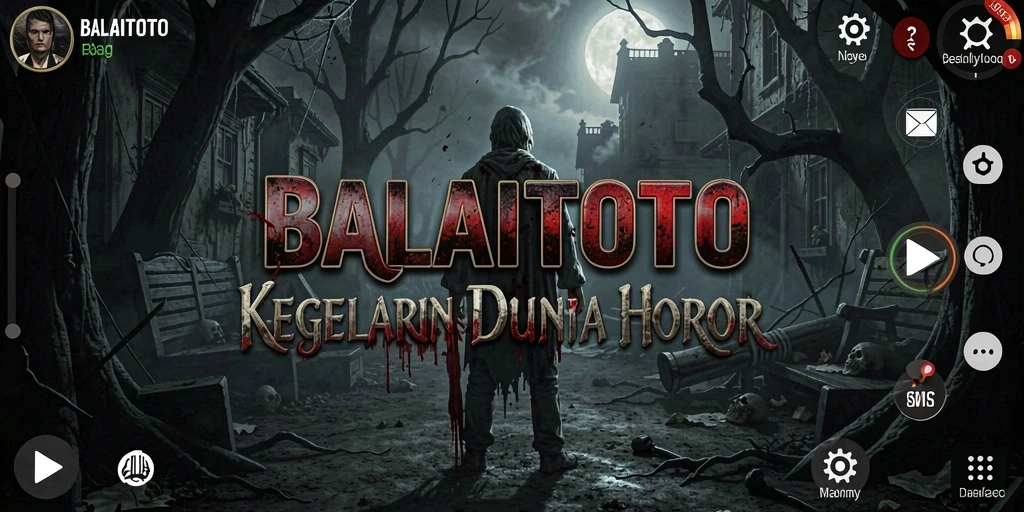 Gameplay mencekam di BALAITOTO dengan suasana horror yang kental.