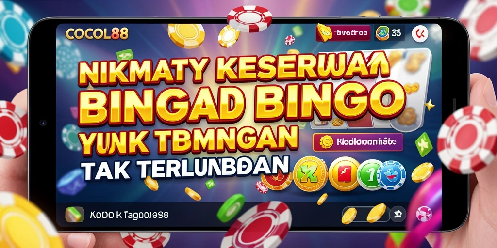 Tampilan gameplay seru dan interaktif di COCOL88 Bingo.