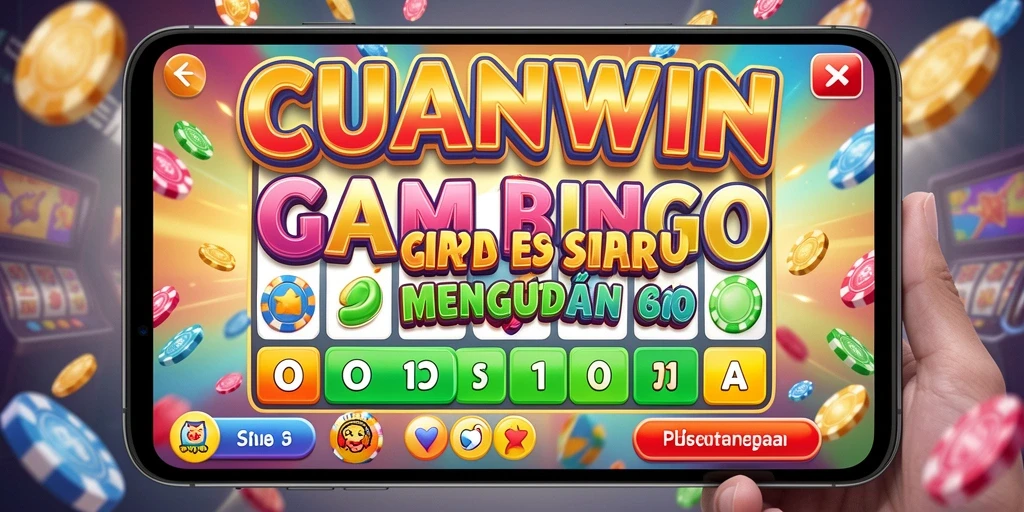 Tampilan menarik gameplay Bingo di CUANWIN.
