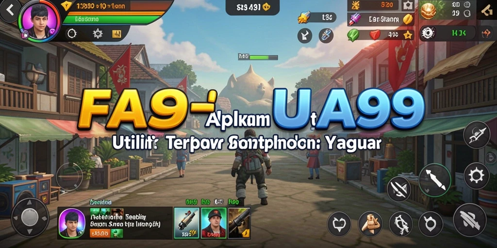 Screenshot utama FA99 menampilkan antarmuka aplikasi Utility yang interaktif.