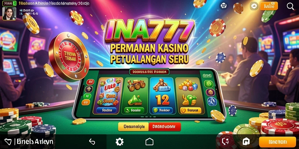 Screenshot INA777 menampilkan permainan kasino yang seru dan mengasyikkan.