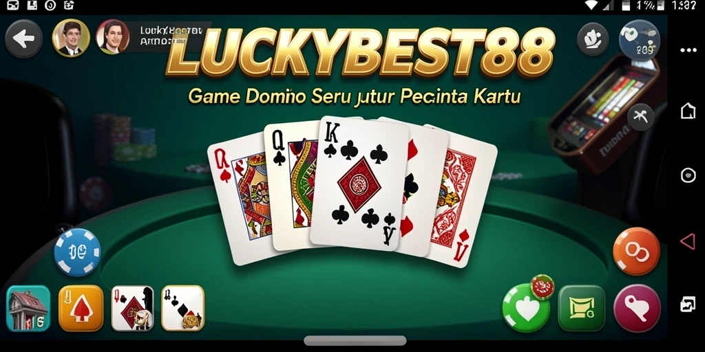 Tampilan gameplay seru dan interaktif dalam LUCKYBEST88.