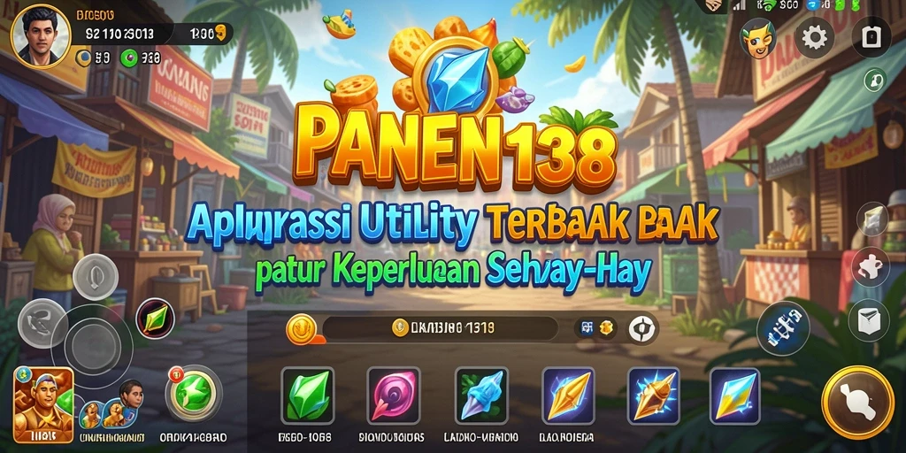 Tampilan antarmuka aplikasi PANEN138 yang intuitif dan fungsional.