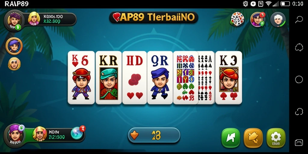 Tampilan gameplay seru dalam RAP89 dengan grafis menarik.