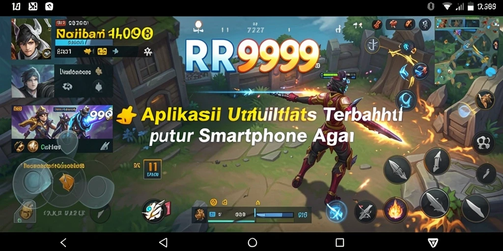 Tampilan screenshot fitur pembersihan cache di RR999.