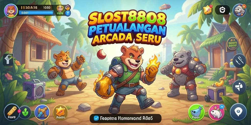 Gameplay SLOST8808 yang penuh aksi dan tantangan.