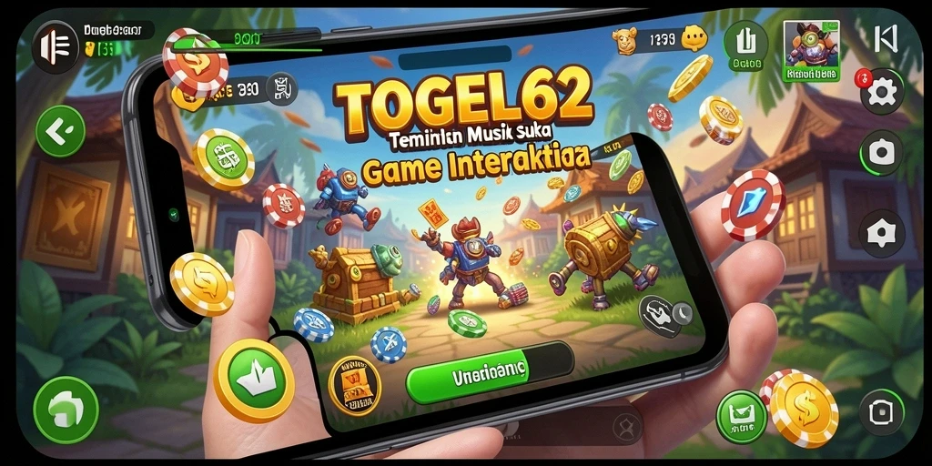 Tampilan gameplay TOGEL62 yang interaktif dan penuh warna.